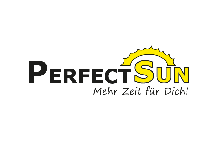 Hier sehen Sie das Logo der Perfekt Sun Sonnenstudios in Dresden