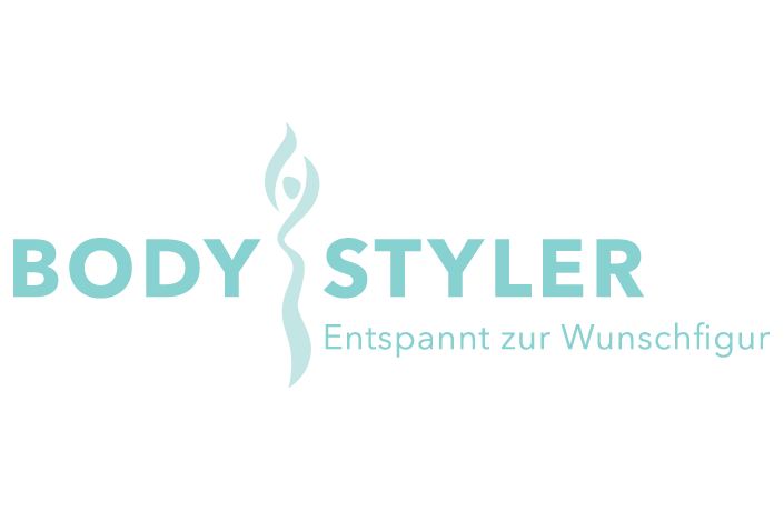 Hier sehen Sie das Logo von BodyStyler - Straffer, schlanker, entspannter!